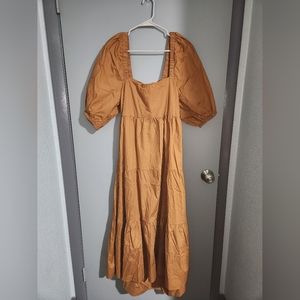 MINKPINK Yasamin Tiered Midi Dress